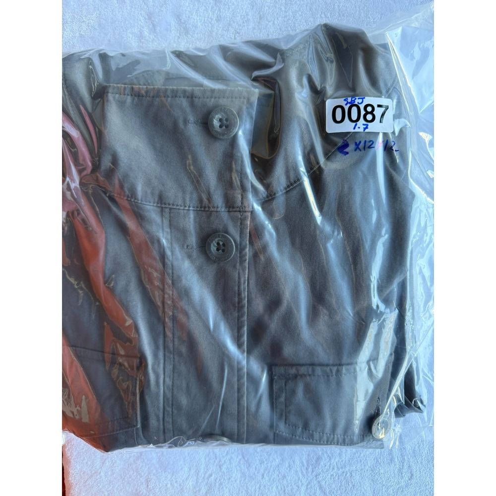 Eddie Bauer Utility Field Jacket Womens XL Gray Gorpcore Rugged Outdoor Hiking - Picture 15 of 15